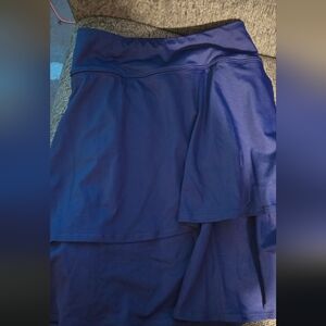 Lands' End Plus Size High Waisted Tulip Swim Skirt